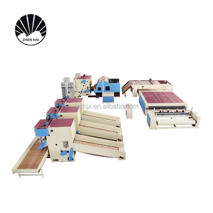 Sintepon Wadding <span class=keywords><strong>Making</strong></span> <span class=keywords><strong>Machine</strong></span> Nhà Máy Dây Chuyền Sản Xuất WJM-3 Sợi Polyester Không Dệt Sợi Polyester, Sợi Tan Thấp Vv ZHENHAI - Product Image 3