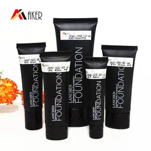 Custom Suncream Masque Shampoo Soft Facial Cleanser Tube For Skincare Squeeze Packaging Plastic Flat PE 100 ml Cosmetic Tube