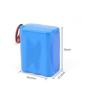 Icr18650 3s2p 3s1p 3s3p 2500mah 4000mah 4400mah 8800mah 11.1v bateria de lítio 18650 12v <span class=keywords><strong>15600mah</strong></span> 5200mah - Product Image 1