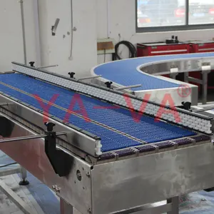 Yeni gıda sınıfı plastik rulo üst modüler bant konveyör fabrika ucuz fiyat - Product Image 5