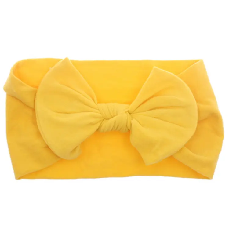 2019 Fashion Design Girls Headband More Color Baby Clothes Bow Headbands For Baby Girls