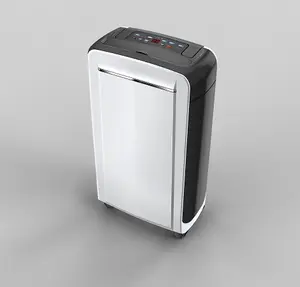 OL-009A 20 Pint Pengering Pengering Pengering Dehumidifier dengan Inoizer Timer 2 Fan Kecepatan Otomatis Mematikan Ideal untuk Rumah