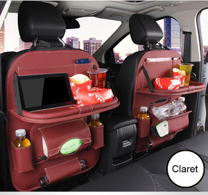 6 couleurs en cuir <span class=keywords><strong>voyage</strong></span> sac de rangement pratique <span class=keywords><strong>voiture</strong></span> banquette arrière <span class=keywords><strong>organisateur</strong></span> de chaise - Product Image 2