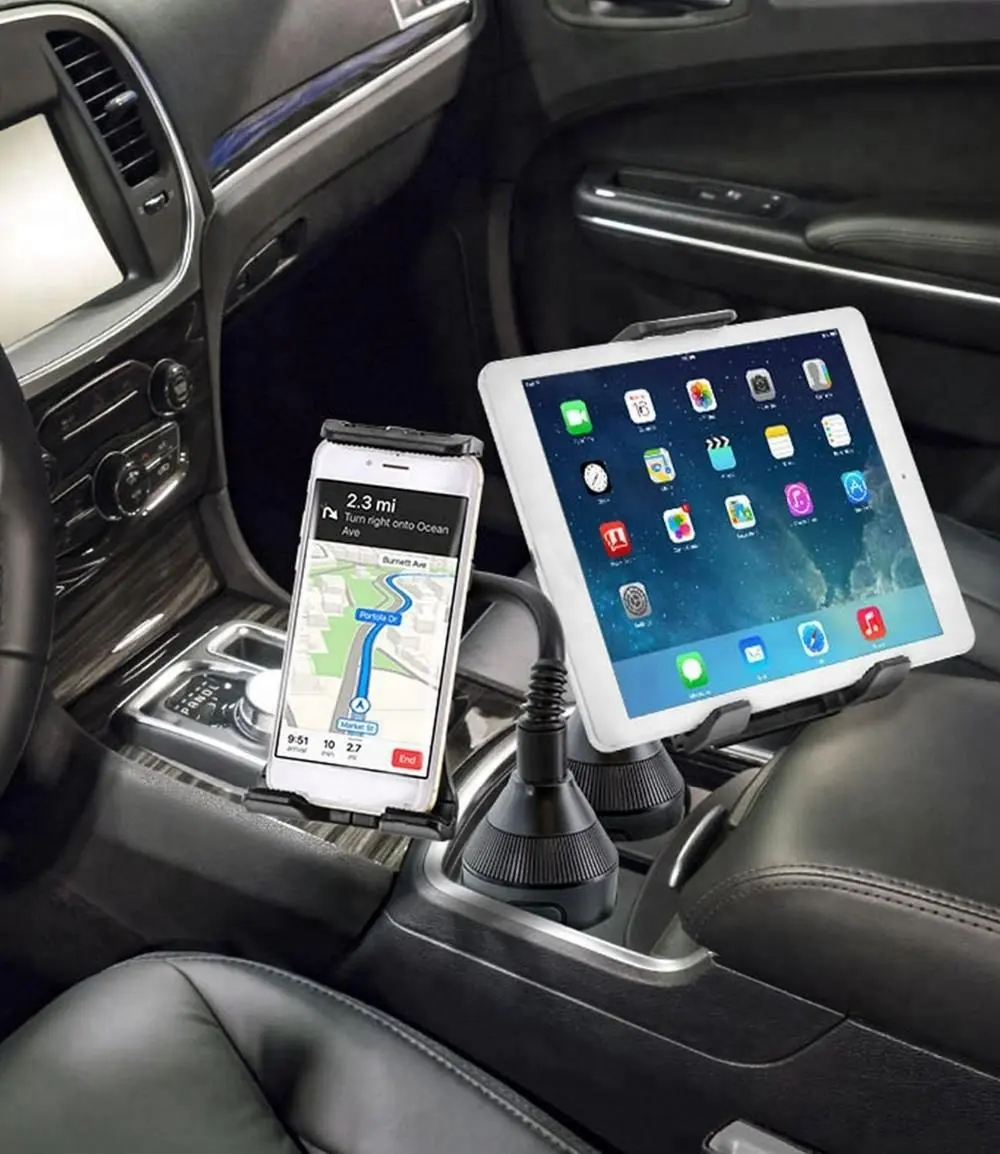 Starsky Universal Car Phone Mount Black Car Cup Mount For Smartphone Tablet GPS