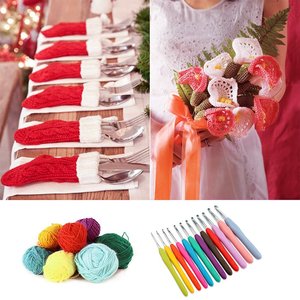 Juego <span class=keywords><strong>de</strong></span> 35 <span class=keywords><strong>Agujas</strong></span> <span class=keywords><strong>de</strong></span> Ganchillo en Oferta, Mangos Ergonómicos Suaves - <span class=keywords><strong>Agujas</strong></span> <span class=keywords><strong>de</strong></span> Aluminio - <span class=keywords><strong>Agujas</strong></span> <span class=keywords><strong>de</strong></span> Tejer - 2.0mm-8.0mm, Los <span class=keywords><strong>Mejores</strong></span> Regalos para Mamá - Product Image 5