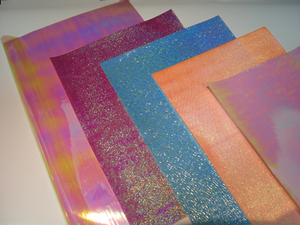 Dichroic Schillernden Film Wrapping Papier Für Glitter Karton, Eco Papier Tasche, Geschenk Box - Product Image 3
