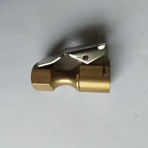 Brass Straight Khóa-On Không Khí Chuck Với Clip Đối Với Tire Inflator Tinh Khiết Đồng Chuck Loại Khí Tự Động Phụ Kiện Lốp không khí Chuck