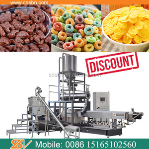 Nestlé recubiertos de azúcar crujientes fritos <span class=keywords><strong>copos</strong></span> de maíz máquina del fabricante planta de fabricación - Product Image 1