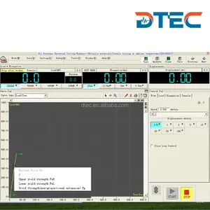 Tensile Test DTEC DDW-10 Electronic Universal Testing Machine 10KN Computer Controlled Tensile Bending Compression Test Manufacturer Price