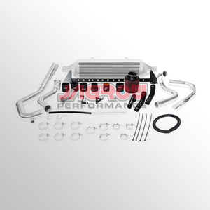 Brand new aluminium front mount intercooler tuyauterie kit pour IMPREZA WRX STI 08 09 10 11 12 13 14 - Product Image 1