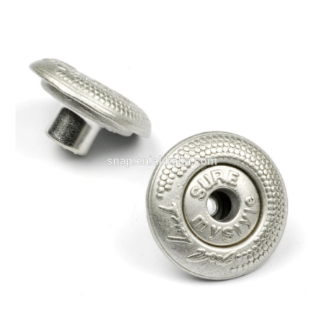 Designer Style Metal Jean Buttons Manufacturer