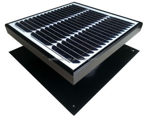 Solar montado en <span class=keywords><strong>el</strong></span> techo ventilador de ático - Product Image 4