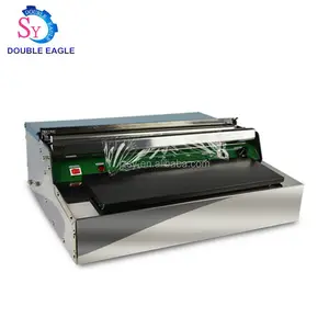 Food Plastic Wrap Cling Film Wrapping Machine/Fruits and Vegetables fresh membrane hand wrapper sealing and cutting machine