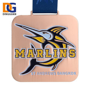 주문 크기 및 모양 동메달 금은 청동 스포츠 포상 메달 - Product Image 6