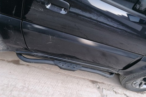 Planches à pied rondes en acier inoxydable, pour <span class=keywords><strong>Suzuki</strong></span> <span class=keywords><strong>Jimny</strong></span> JB64 JB74, JB64W et JB74W, 2019, 2020, 2 pièces - Product Image 3