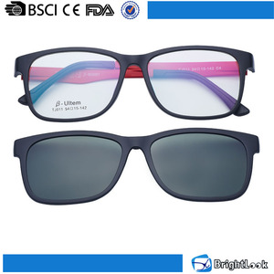 De moda más nueva visión nocturna clip on lentes flip-up marco óptica - Product Image 6