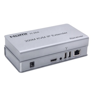 Extenseur <span class=keywords><strong>KVM</strong></span> <span class=keywords><strong>HDMI</strong></span> 200M 1080P <span class=keywords><strong>HDMI</strong></span> TX RX jusqu'à 200m sur IP avec <span class=keywords><strong>KVM</strong></span> - Product Image 1
