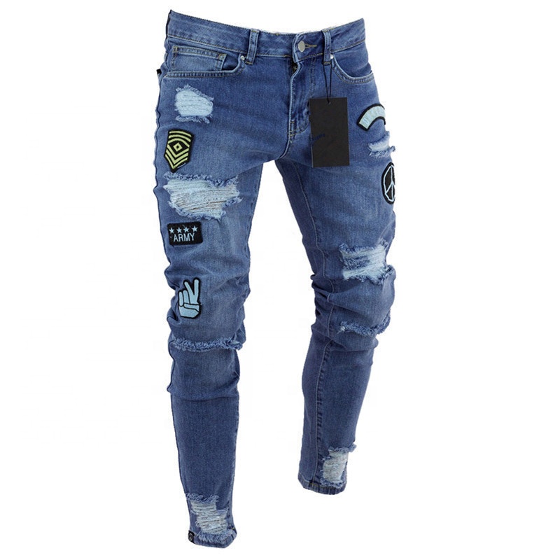 Encuentre el mejor fabricante de jeans rotos hombre y jeans rotos hombre  para el mercado de hablantes de spanish en alibaba.com