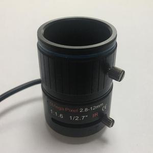 F1.6 DC auto iris 5 megapíxeles <span class=keywords><strong>2</strong></span>,<span class=keywords><strong>8</strong></span>-12-<span class=keywords><strong>12mm</strong></span> cs mount vari focal 5mp cctv Cámara zoom <span class=keywords><strong>varifocal</strong></span> M lente para 1/<span class=keywords><strong>2</strong></span> 7 pulgadas sensor de cámara