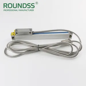 Rongde aço inoxidável bom sensação 3000mm, impermeável, 1u 5u dro escala linear, grande, sensor de posição, codificador rotativo óptico