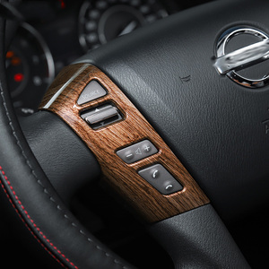 <span class=keywords><strong>Protector</strong></span> de Botones para <span class=keywords><strong>Volante</strong></span> Clásico de Madera de Alta Calidad, Molduras para <span class=keywords><strong>Volante</strong></span> para Nissan Patrol Y62 Armada - Product Image 6