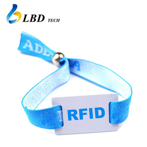 LBD Hochfrequenz MIFARE Classic 1K Gewebe Loyalty Armband
