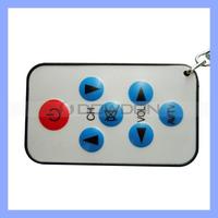 Llavero universal TV Control Remoto Portátil digital interruptor de control remoto para TV/AV dispositivo