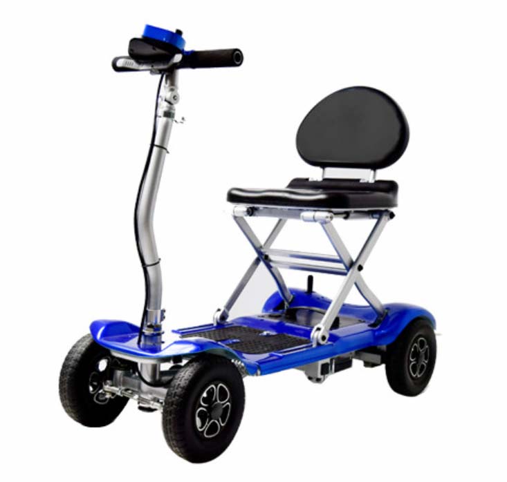 Внедорожный складной Электрический мобильный скутер для взрослых