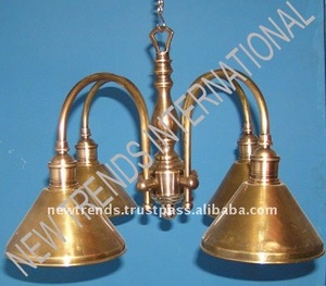 Pendentif en laiton antique fait à la main de haute qualité éclairage décor suspendus pendentifs au prix de gros - Product Image 2