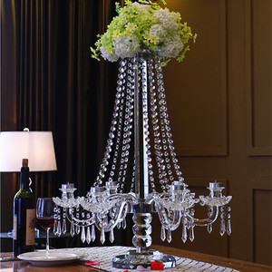 <span class=keywords><strong>Lampadario</strong></span> di cristallo <span class=keywords><strong>lampadario</strong></span> di nozze centrotavola <span class=keywords><strong>candelabro</strong></span> - Product Image 1