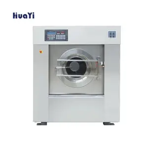 Máquina de lavar roupa industrial comercial, totalmente automática, extrator de ferro, máquina de lavar roupa