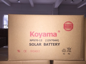 Ups batería de almacenamiento de 12V70Ah larga vida gel de ciclo profundo - Product Image 6