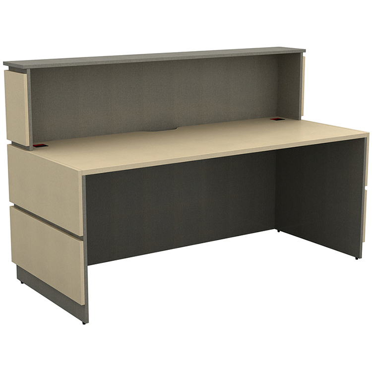 Малый салон фитнес-центр приемная стойка