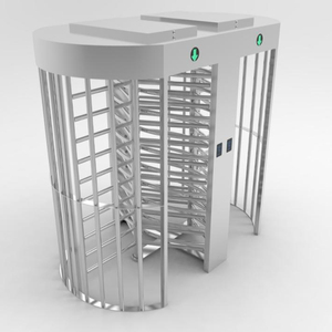 Puerta de barrera Seguridad Control DE ACCESO RFID Solución de sistema de seguridad de puerta de torniquete de altura completa biomátrica - Product Image 1