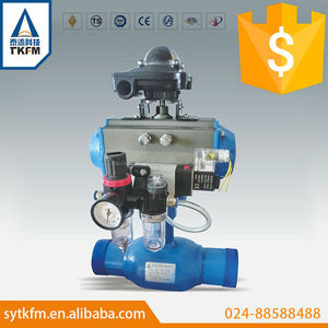 Válvula de <span class=keywords><strong>bola</strong></span> de acero inoxidable <span class=keywords><strong>completa</strong></span> soldado para <span class=keywords><strong>el</strong></span> sistema de calefacción - Product Image 4