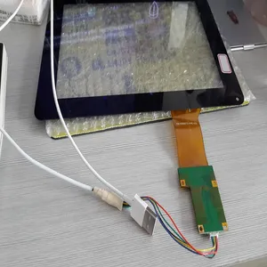 12.1 pulgadas USB/I2C panel de la pantalla táctil capacitiva de superficie a prueba de polvo