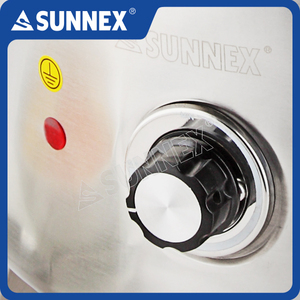 Réchaud à nourriture Sunnex, réchaud à buffet, fournitures hôtelières, acier inoxydable de haute qualité, réchaud à soupe électrique commercial de 10 litres - Product Image 2