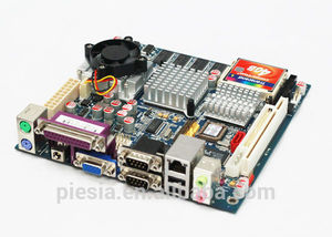 onboard DDR3 512M memory KIOSk motherboard with PS/2; 2*COM/VGA/RJ45 LAN <span class=keywords><strong>port</strong></span>/AUDIO/4*USB;12V-DC power supply - Product Image 1