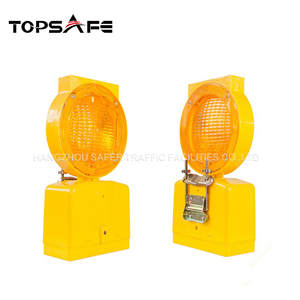Ámbar <span class=keywords><strong>0</strong></span>,4 W Panel Solar LED parpadeante luz de advertencia - Product Image 5
