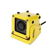 Cámara de Retrovisor AHD de 2.0MP/1.3MP con Lente Única, Pantalla VA, Grabador de Video, Impermeable, Visión Nocturna de 120°, 12-24V para Autobús