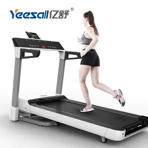 Treadmill Upgrade Baru Mesin Lari Kedua Tangan Elektronik Treadmill Berjalan dengan Tes Detak Jantung