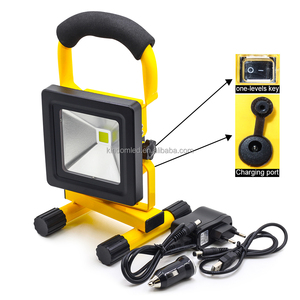 Portatile 10W 6000K ricaricabile luce da lavoro in alluminio per esterni torcia LED SMD COB chip vetro ROHS SAA certificata per uso <span class=keywords><strong>stadio</strong></span> - Product Image 1