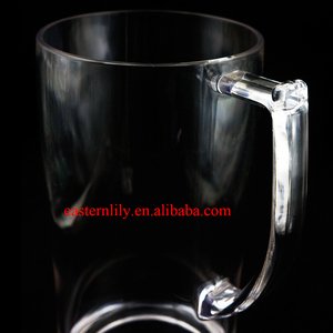 Mug de bière en plastique transparent et incassable, ml, 20oz - Product Image 3