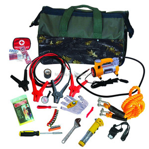 63 unids coche herramienta <span class=keywords><strong>de</strong></span> emergencia en carretera kit con cables - Product Image 1