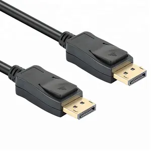 Keluaran baru Kabel 1.3 DisplayPort 3,3 kaki DP jantan ke DP jantan mendukung 5K @ 60Hz 5120*2880 Gbps 32.4