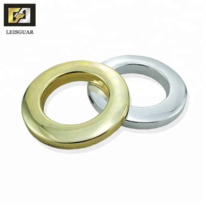 Küçük boy pürüzsüz tasarım perde kuşgözü yüzükler perde aksesuarları abs 55mm - Product Image 5