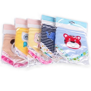 Rifornimento della fabbrica appena nato Sveglio Animali Modello 100% Cotone Organico Del Bambino <span class=keywords><strong>Bandana</strong></span> Bib - Product Image 4