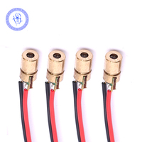 Mini diode laser à tête en cuivre de 6 mm 5 mW, point rouge, 650 nm