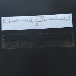 Desechable etiqueta ceja gobernante/Microblading de medición de herramientas para cejas maquillaje - Product Image 4