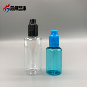 Productos chinos al por mayor tapa redonda 15 ml 20 ml 30 ml vidrio botellas de PET 10 ml cuentagotas - Product Image 3
